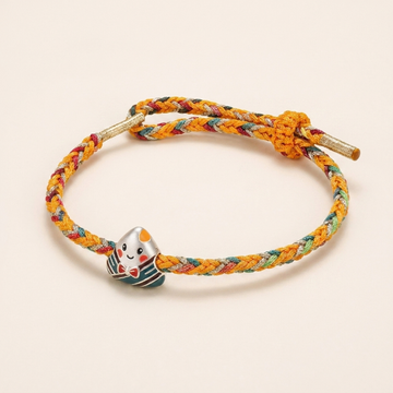 925 Sterling Silver Zongzi Luck Bracelet
