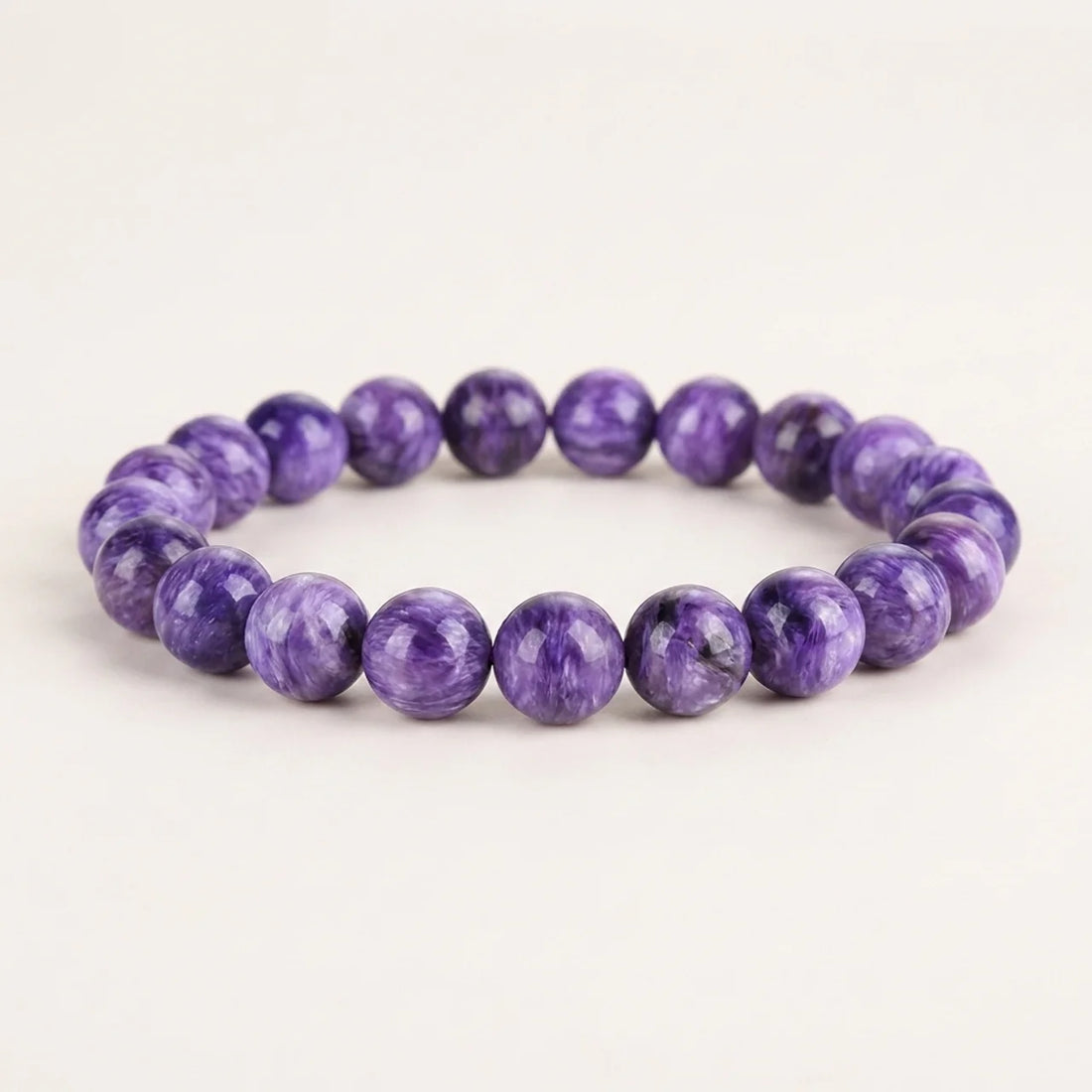 Amethyst Crystal Pearl Flower Bracelet