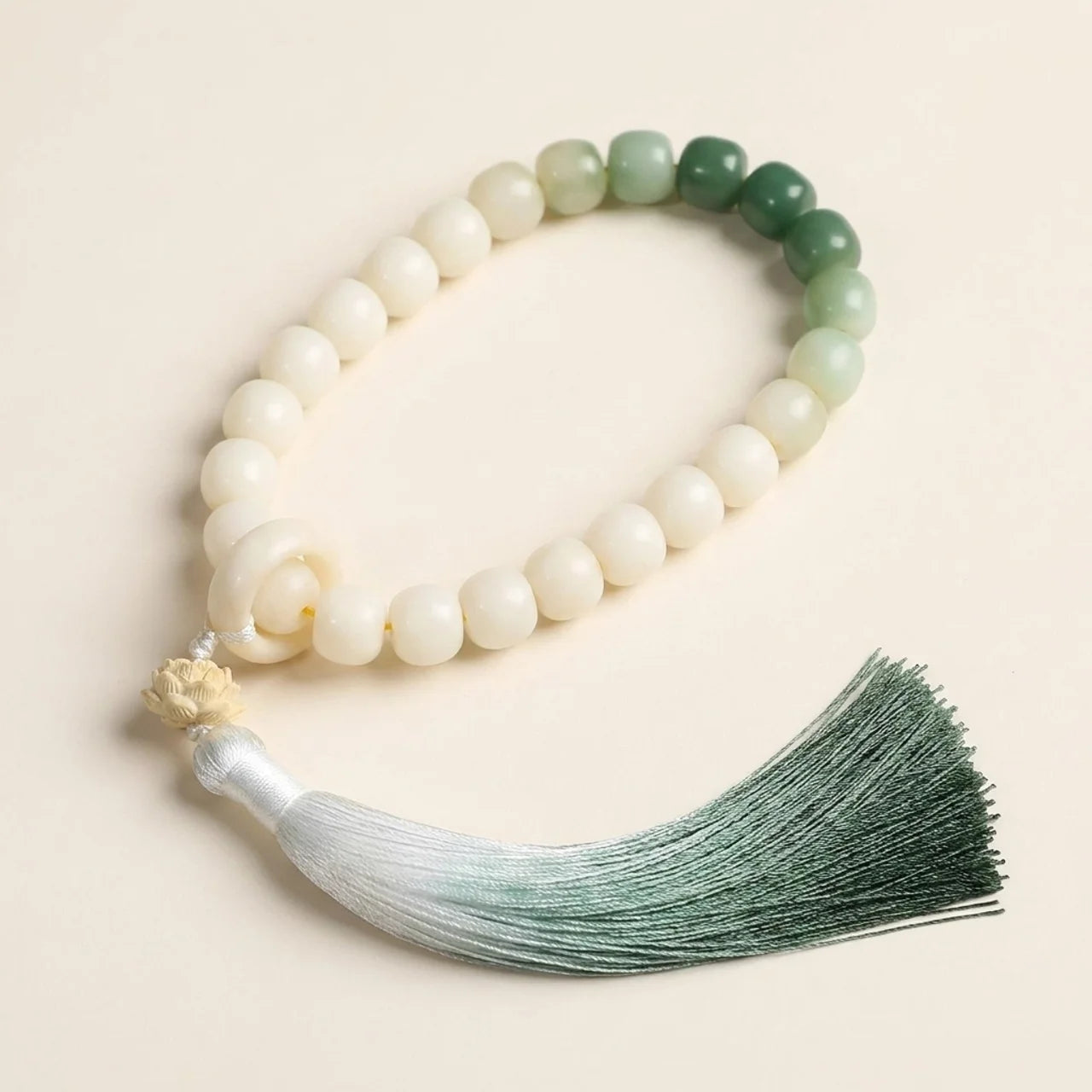 Bodhi Seed Money Bag Lotus Mala Bracelet