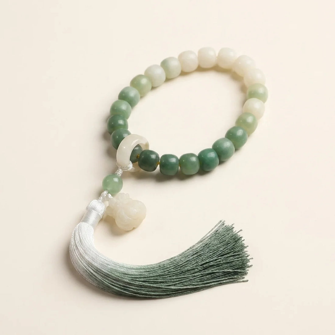 Bodhi Seed Money Bag Lotus Mala Bracelet