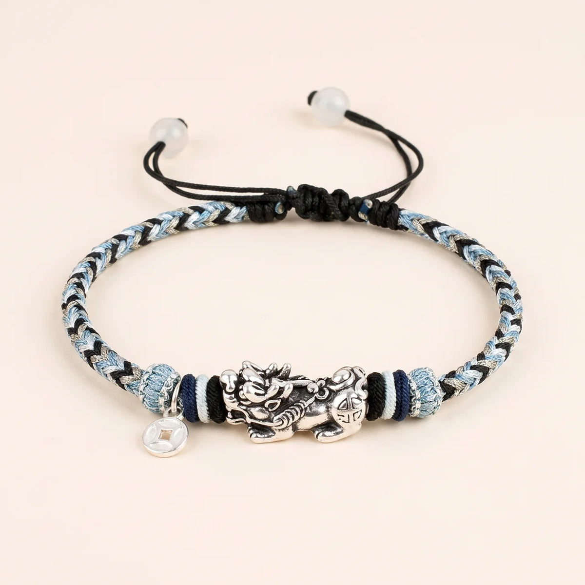 Braided Cord Pixiu Wealth Bracelet