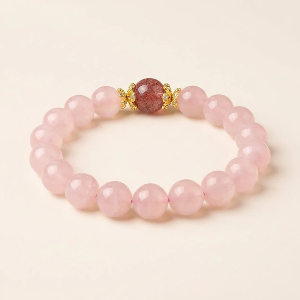 Citrine Wealth Crystal Beaded Bracelet