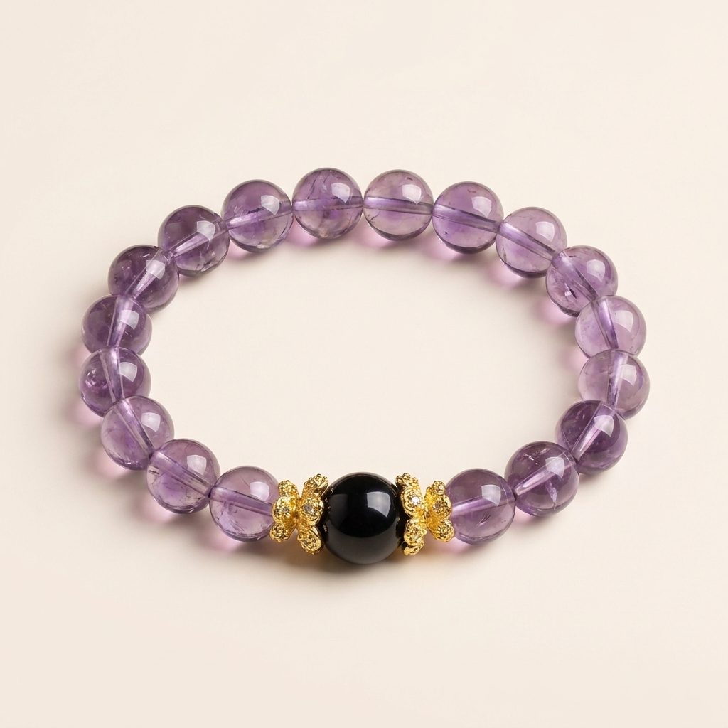 Citrine Wealth Crystal Beaded Bracelet