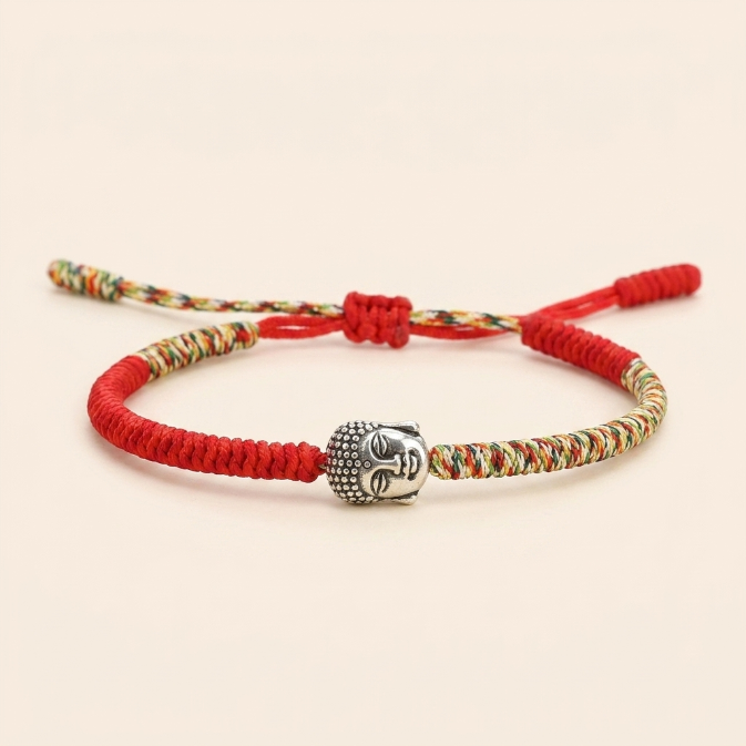 Colorful King Kong Knot Buddha String Bracelet