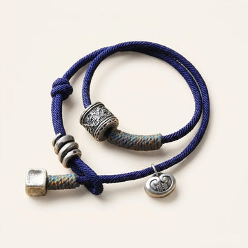 Copper Om Mani Padme Hum Wrap Bracelet