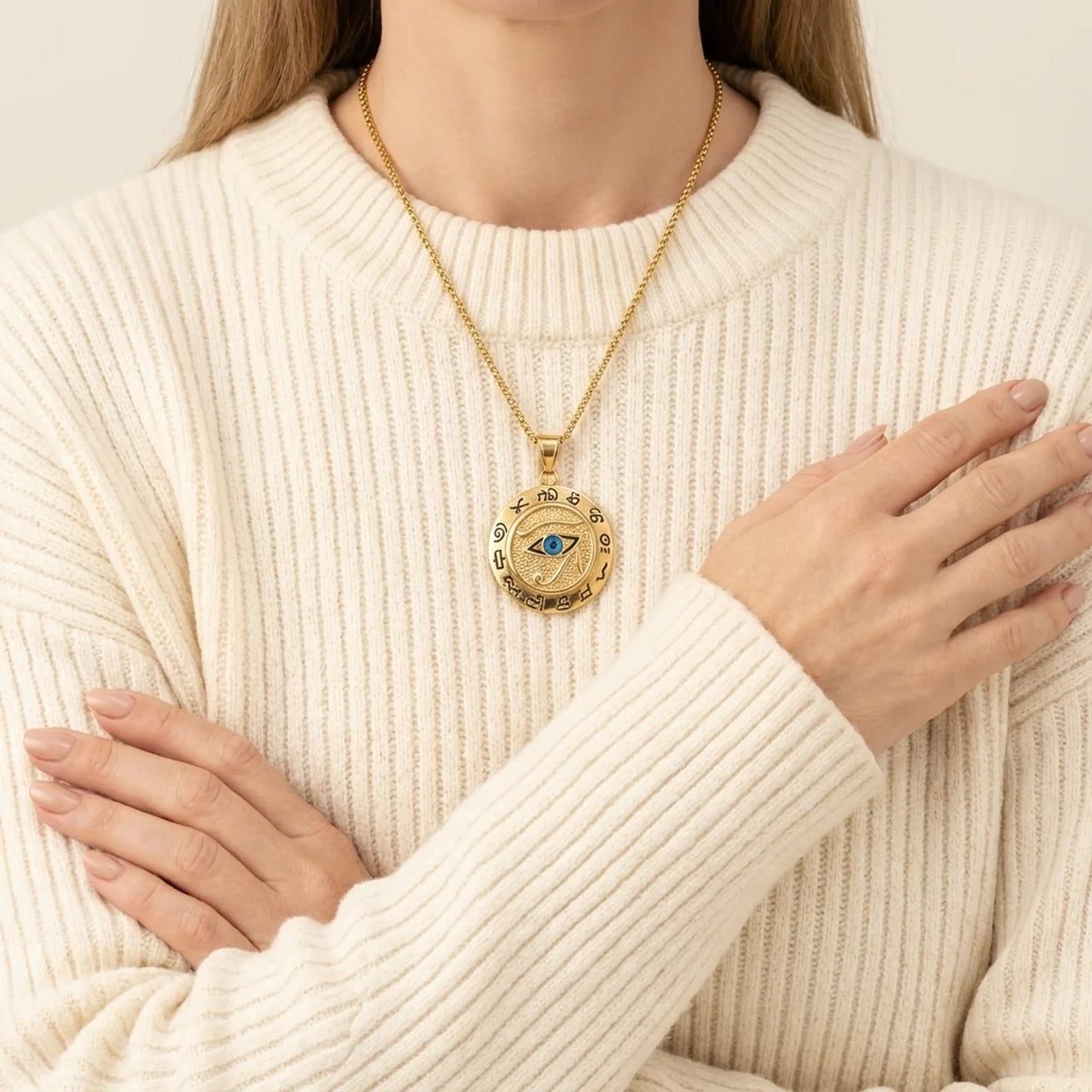 Evil Eye Protection Pendant Necklace