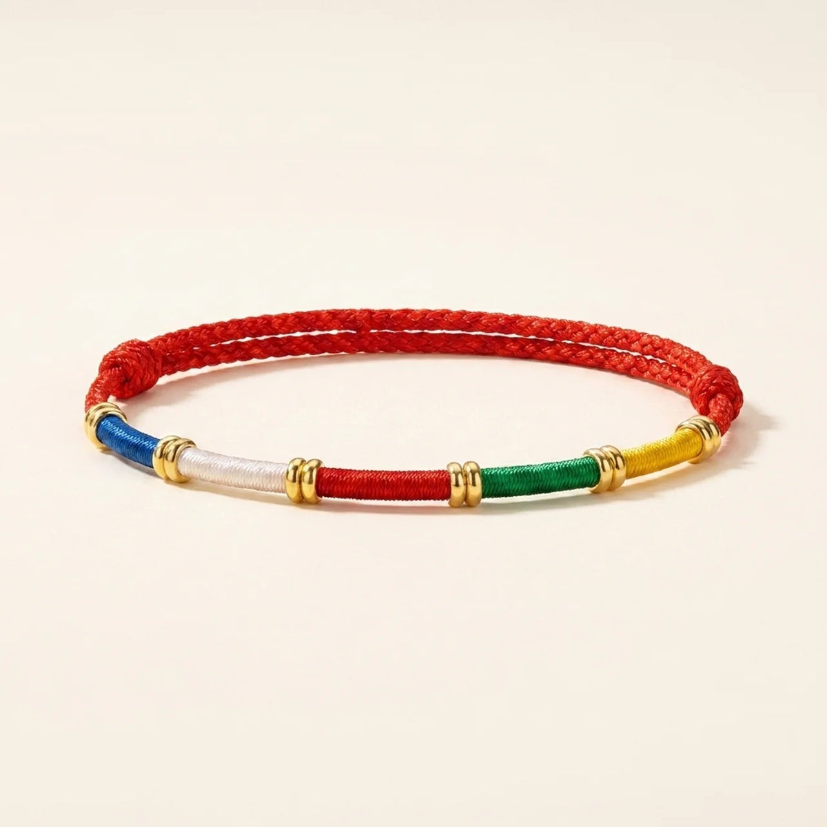 Five Elements Red String Wealth Bracelet