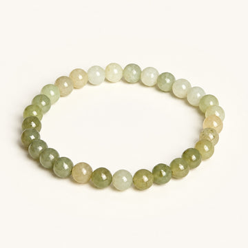 Bracelet en jade vert de Hetian dégradé