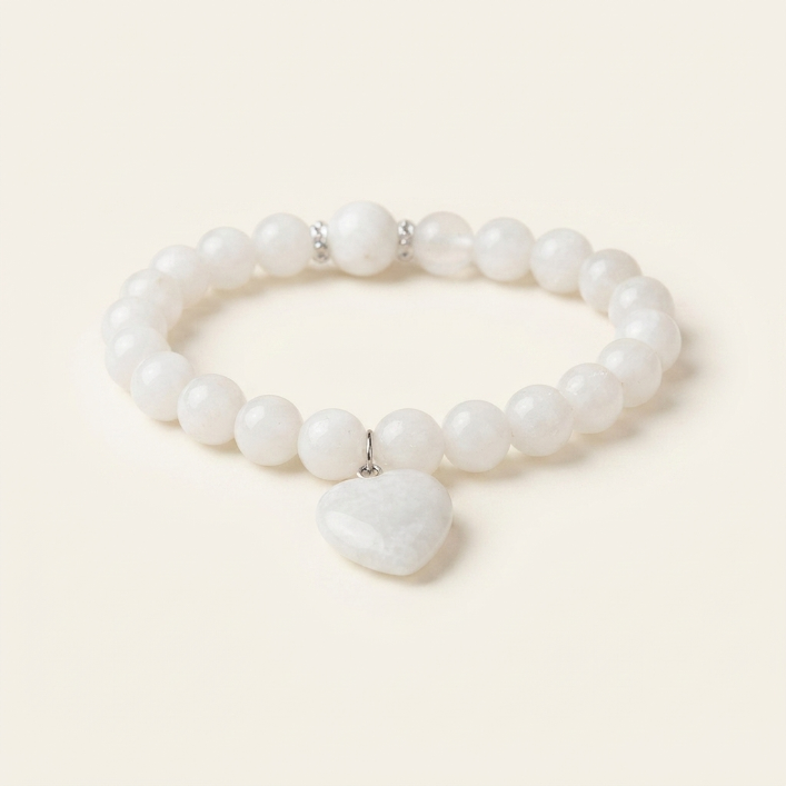 Green Aventurine Love Heart Balance Bracelet