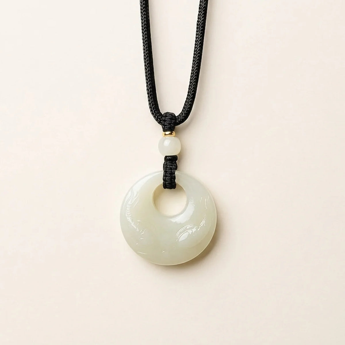 Hotan Jade Double Fish Pendant Necklace
