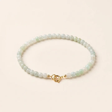 Jade Gold Plated Copper Bracelet