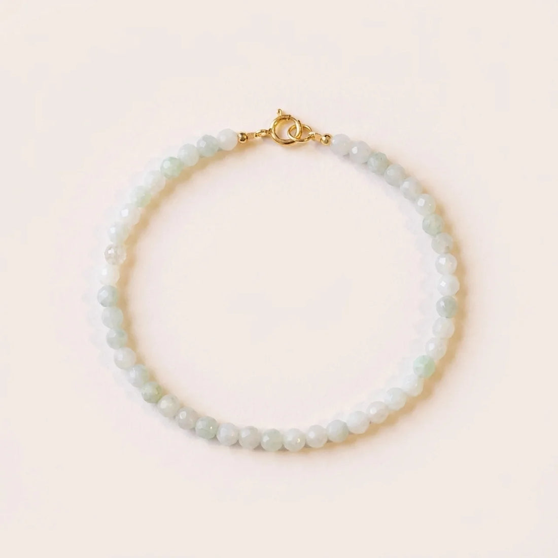 Jade Gold Plated Copper Bracelet