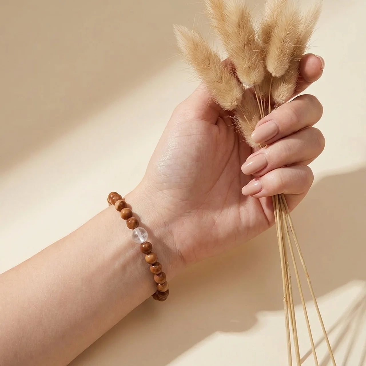 Kuka Seed White Crystal Luck Bracelet