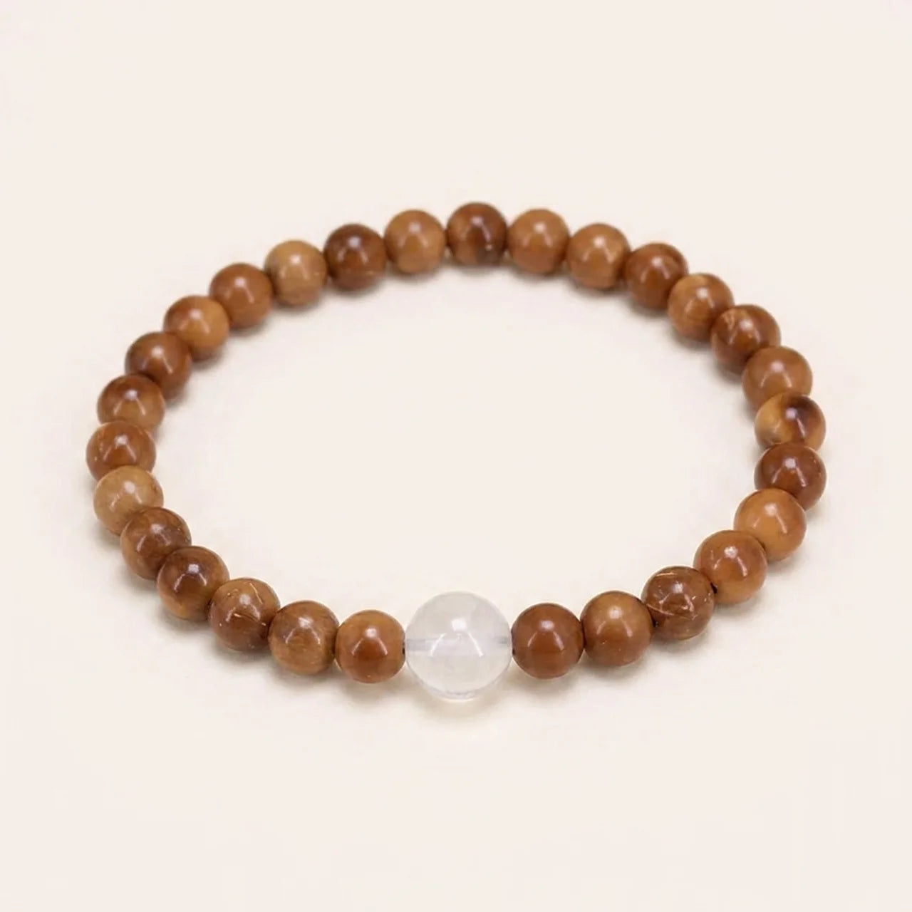 Kuka Seed White Crystal Luck Bracelet