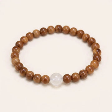 Kuka Seed White Crystal Luck Bracelet