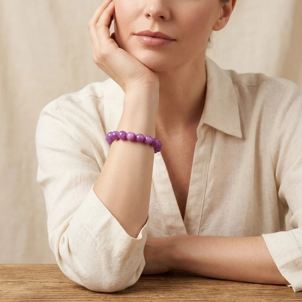 Lepidolite Inner Peace Bracelet