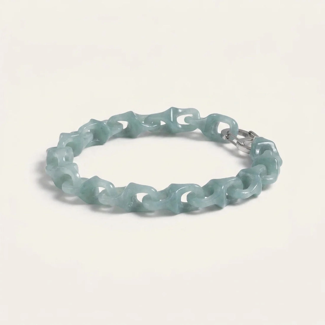 Mayan Blue Jade Dragon Spine Bracelet