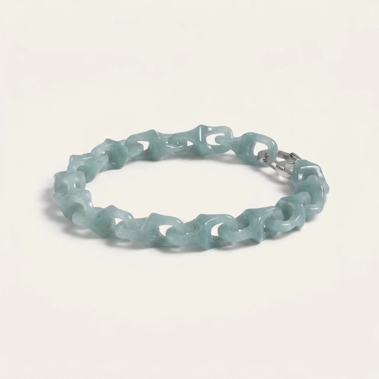 Mayan Blue Jade Dragon Spine Bracelet