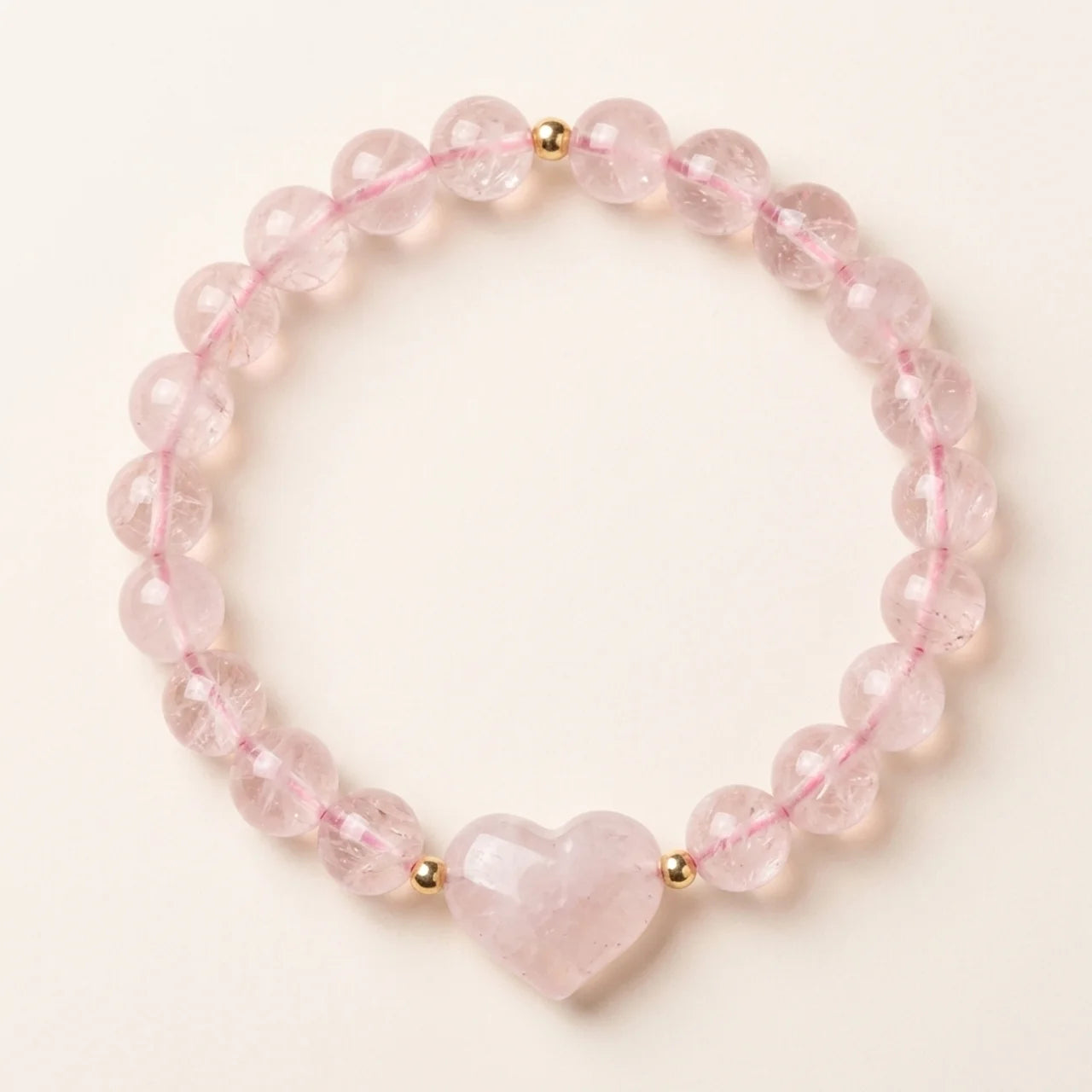 Multi-Stone Love Heart Crystal Bracelet