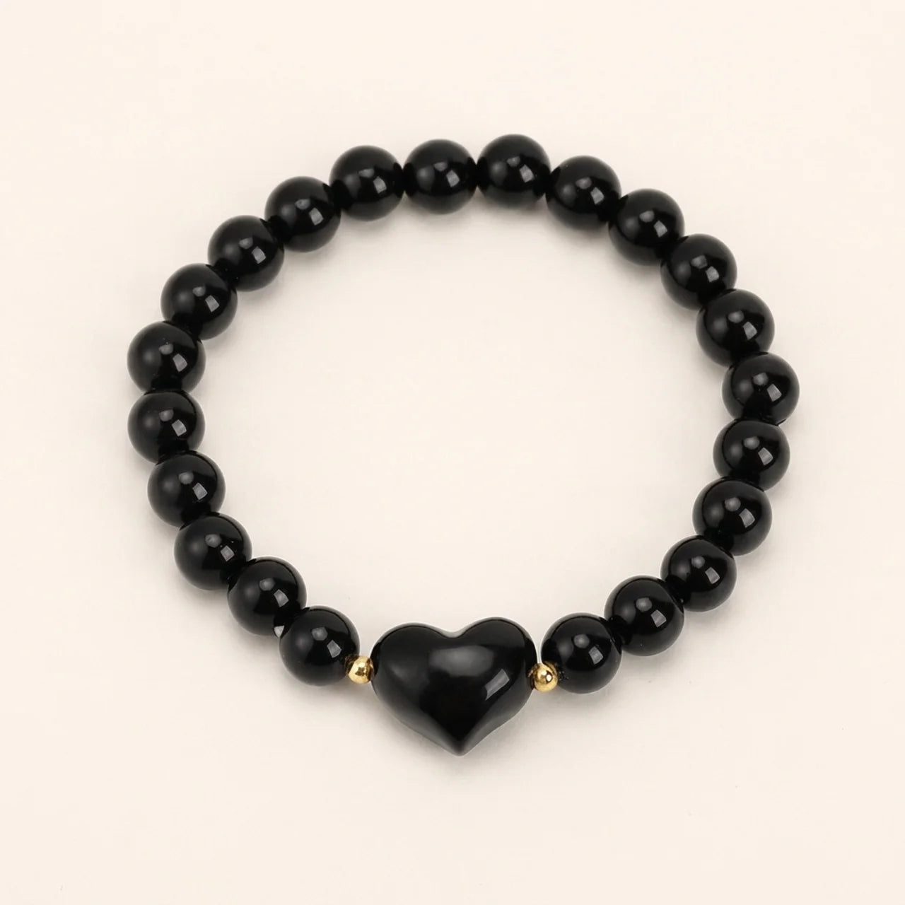 Multi-Stone Love Heart Crystal Bracelet