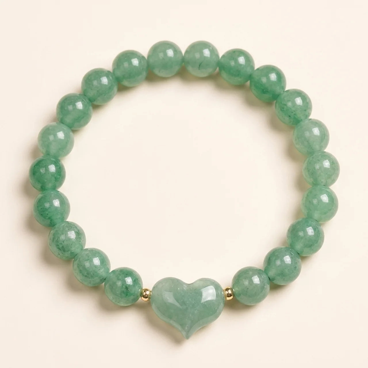 Multi-Stone Love Heart Crystal Bracelet