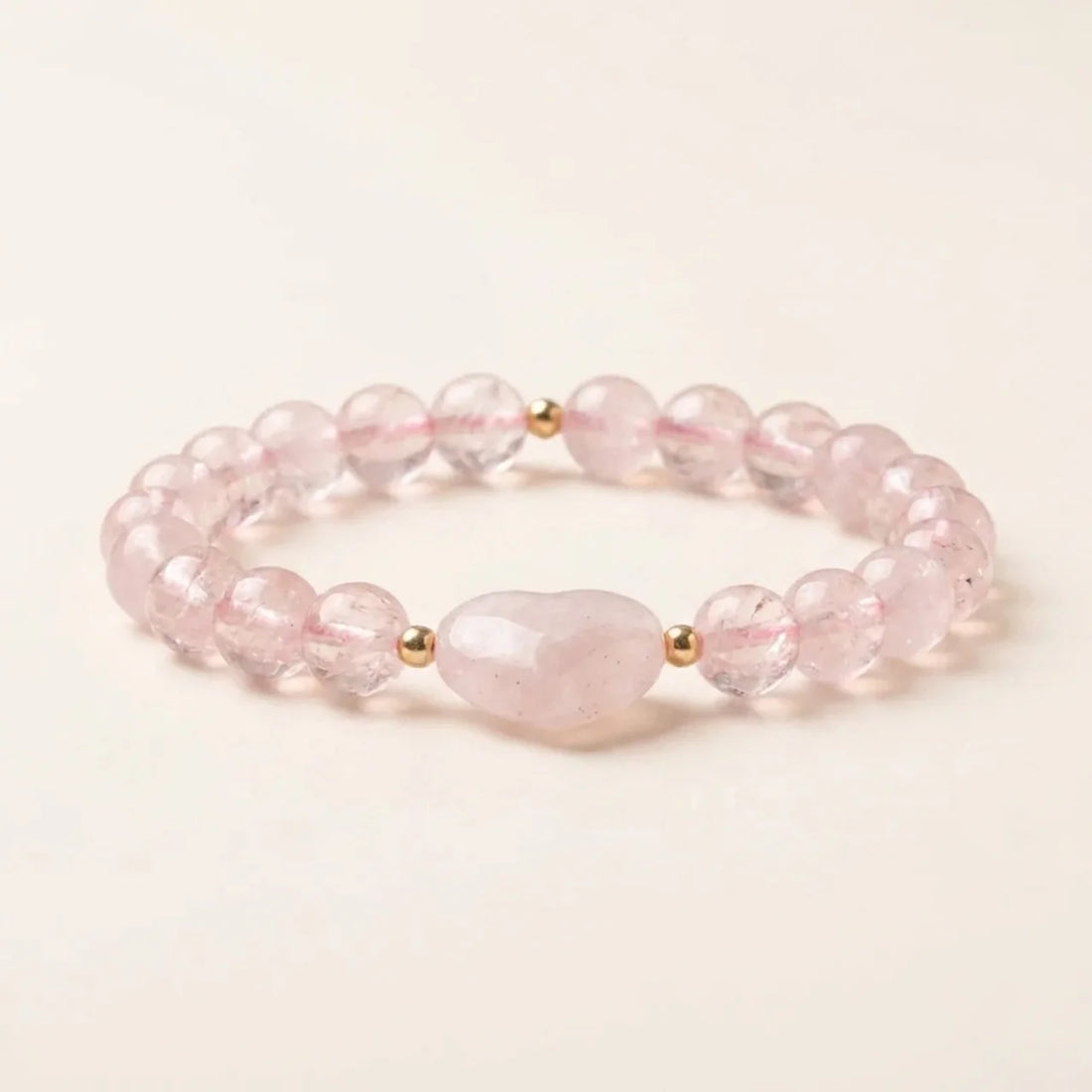 Multi-Stone Love Heart Crystal Bracelet