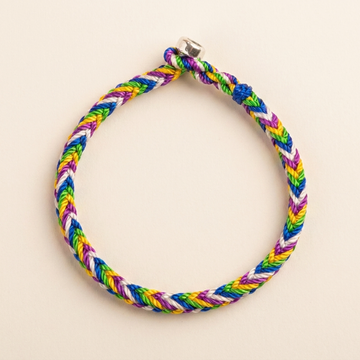 Multicolored Lucky String Bracelet