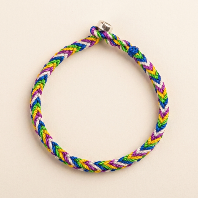 Multicolored Lucky String Bracelet
