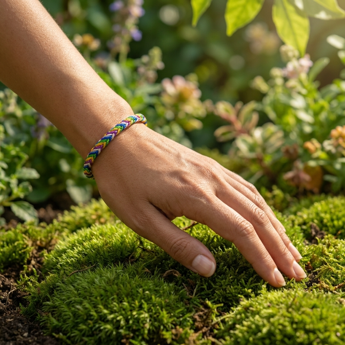 Multicolored Lucky String Bracelet