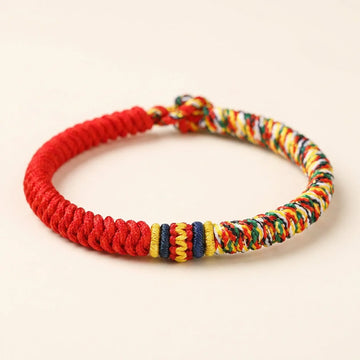 Multicolored String King Kong Knot Bracelet