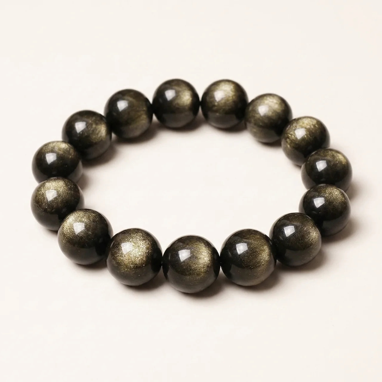 Natural Black Obsidian Protection Bracelet