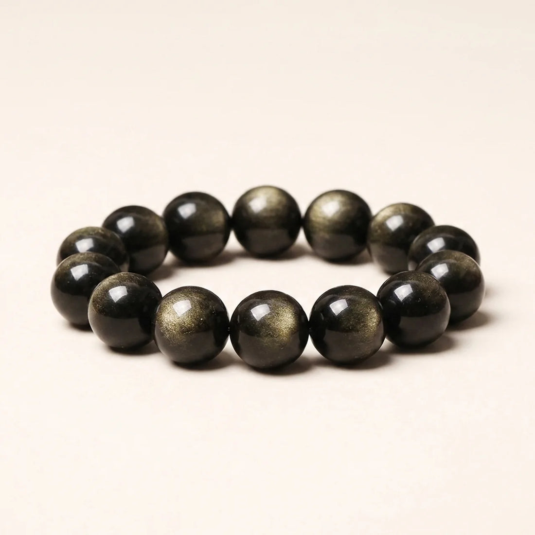 Natural Black Obsidian Protection Bracelet