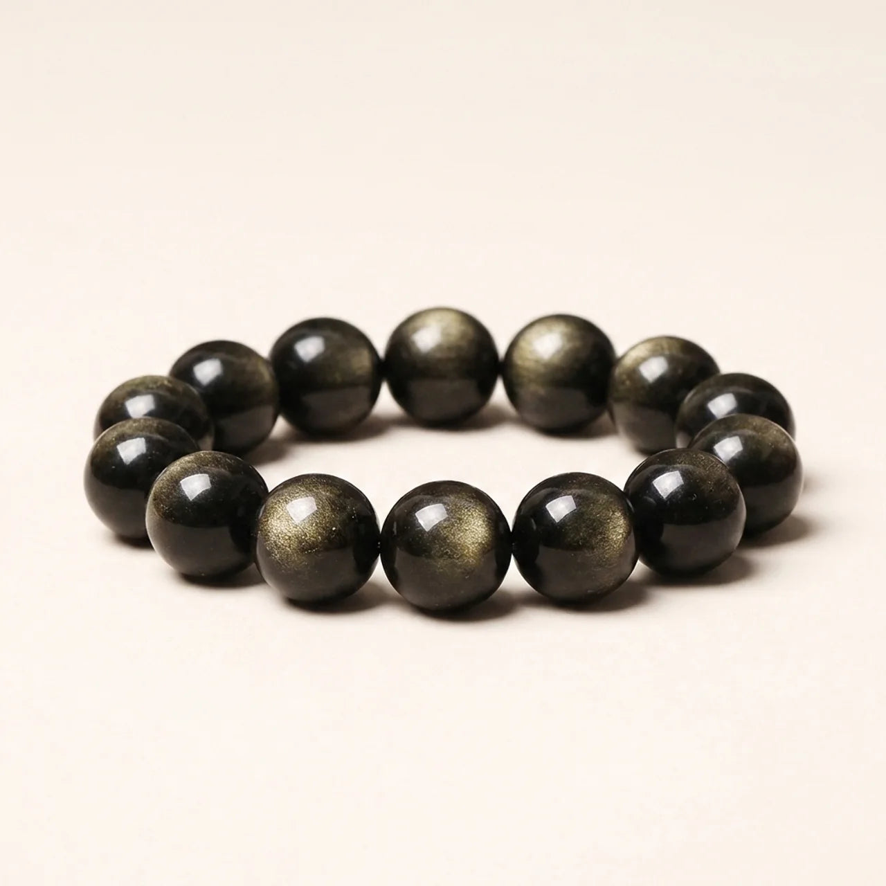 Natural Black Obsidian Protection Bracelet