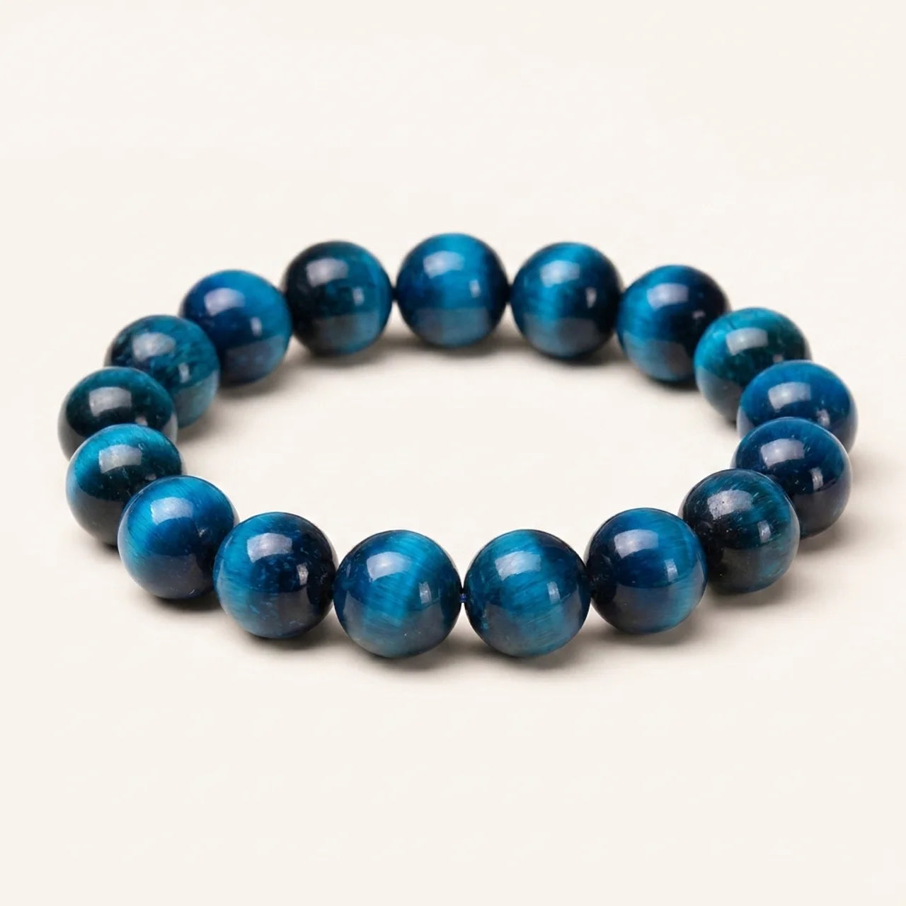 Natural Blue Tiger Eye Stone Bracelet