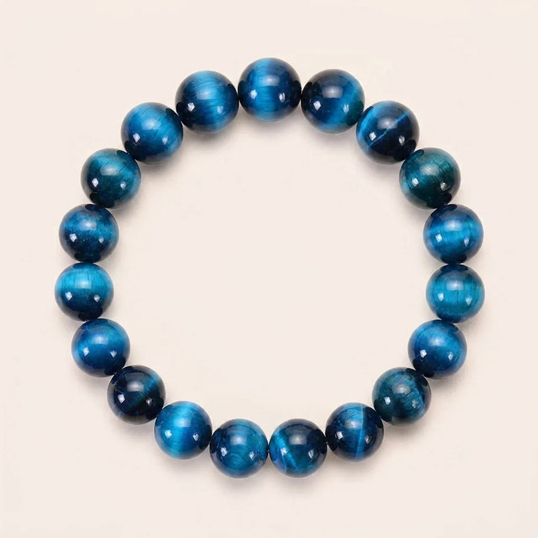Natural Blue Tiger Eye Stone Bracelet