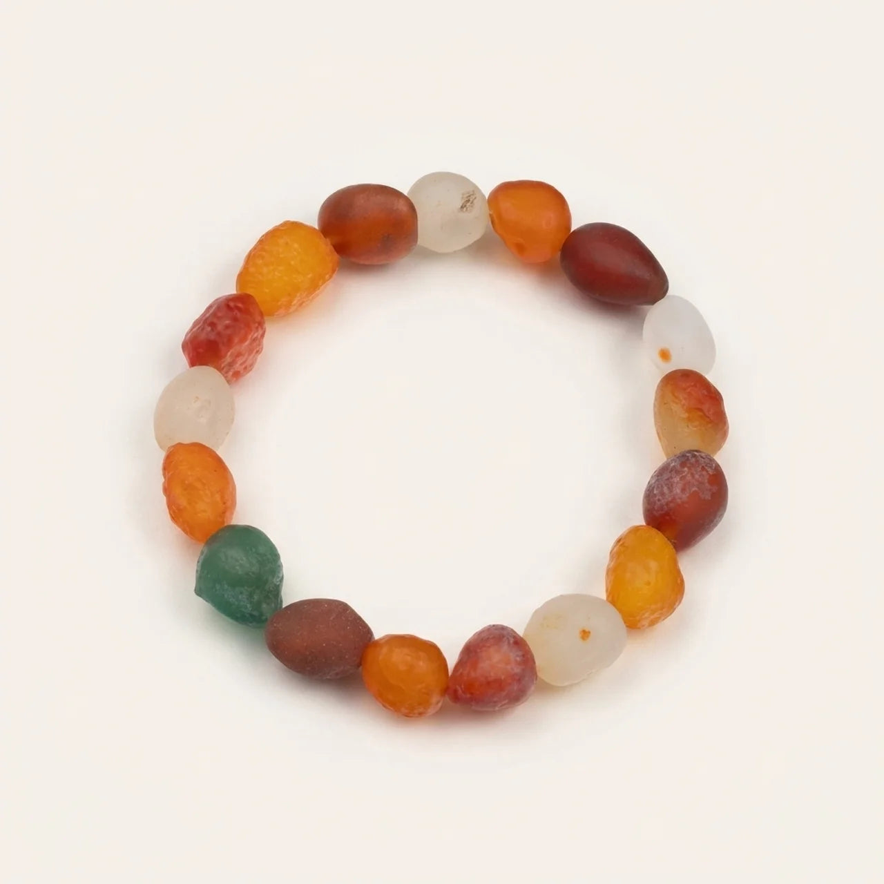 Natural Gobi Agate Freeform Nugget Bracelet