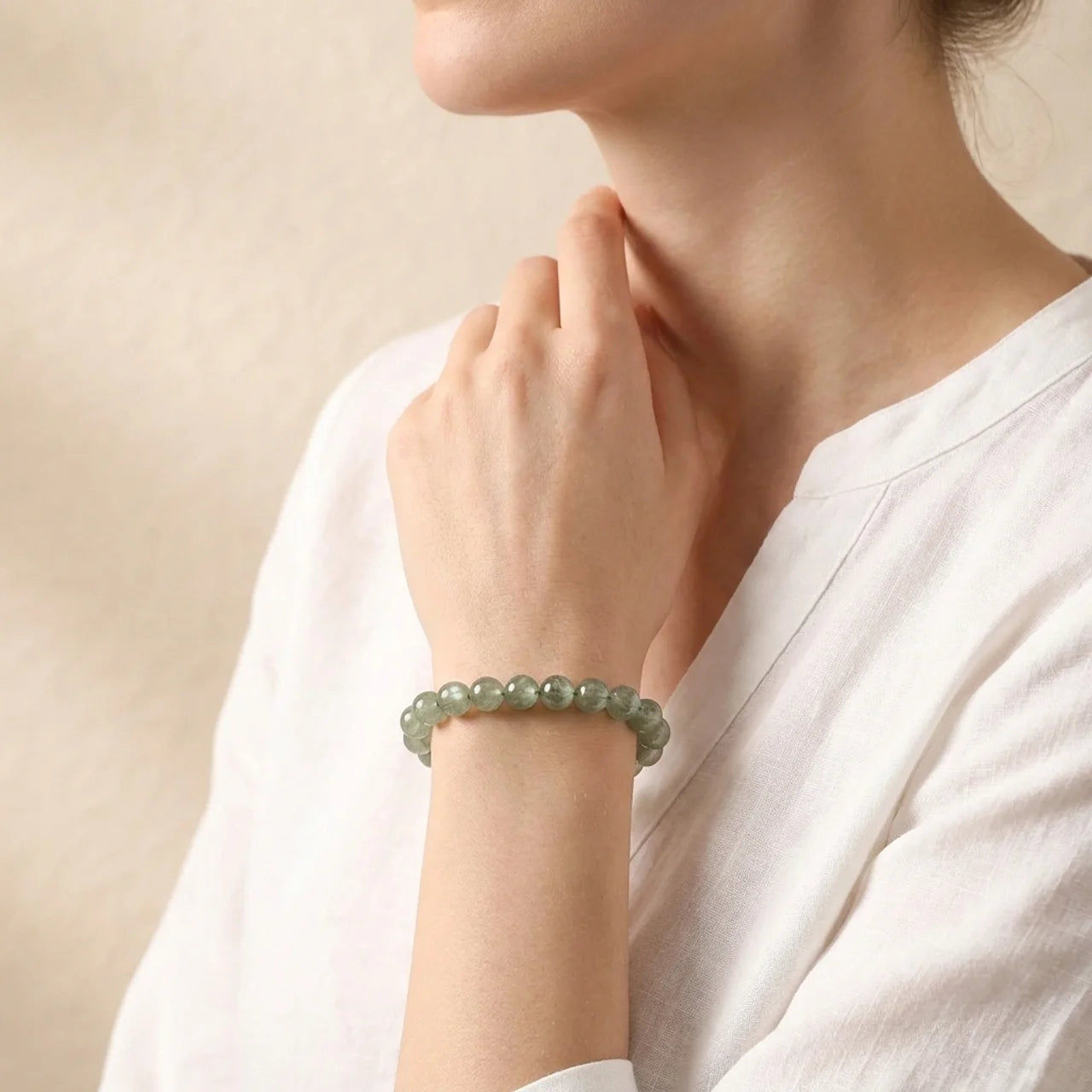 Natural Green Aventurine Wealth Bracelet