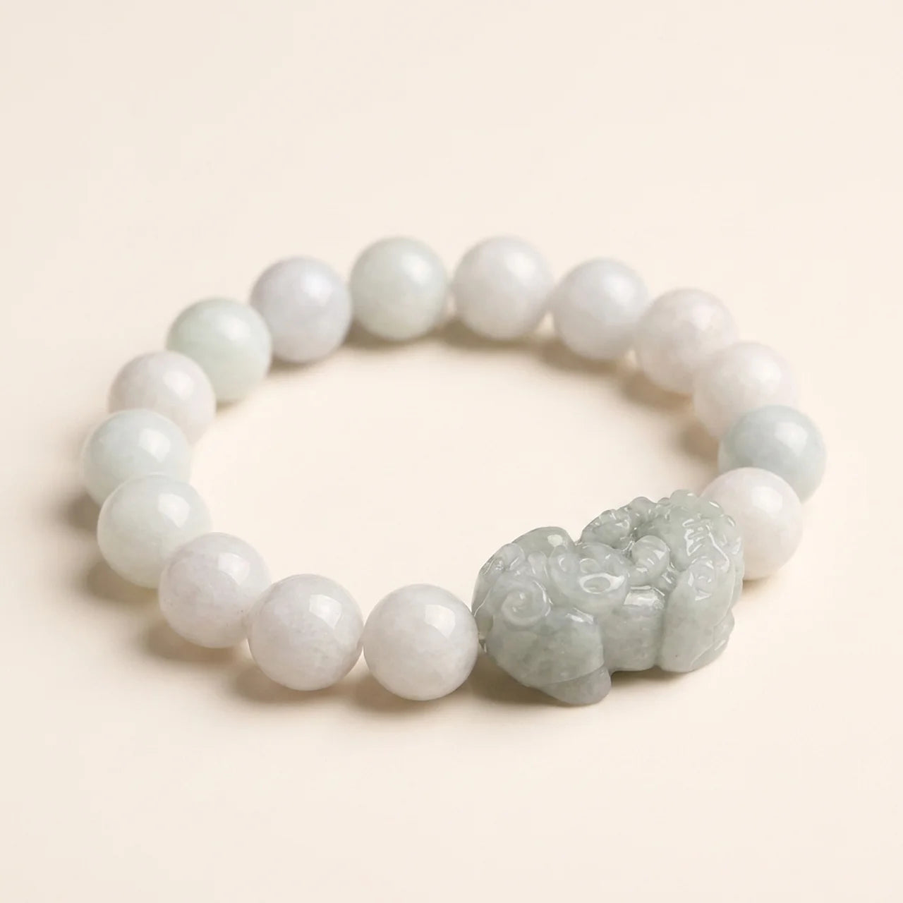 Natural Jade Pixiu Bracelet