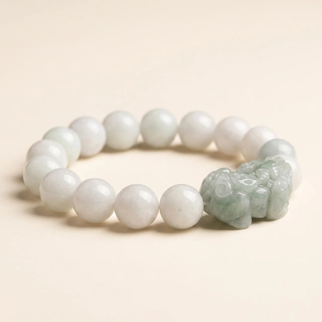 Natural Jade Pixiu Bracelet