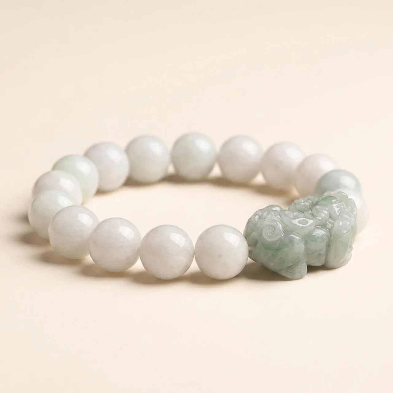 Natural Jade Pixiu Bracelet
