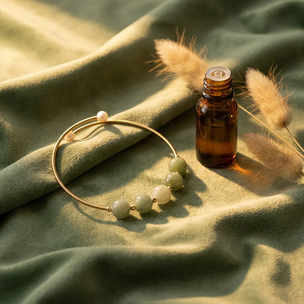 Natural Jade Bangle Bracelet