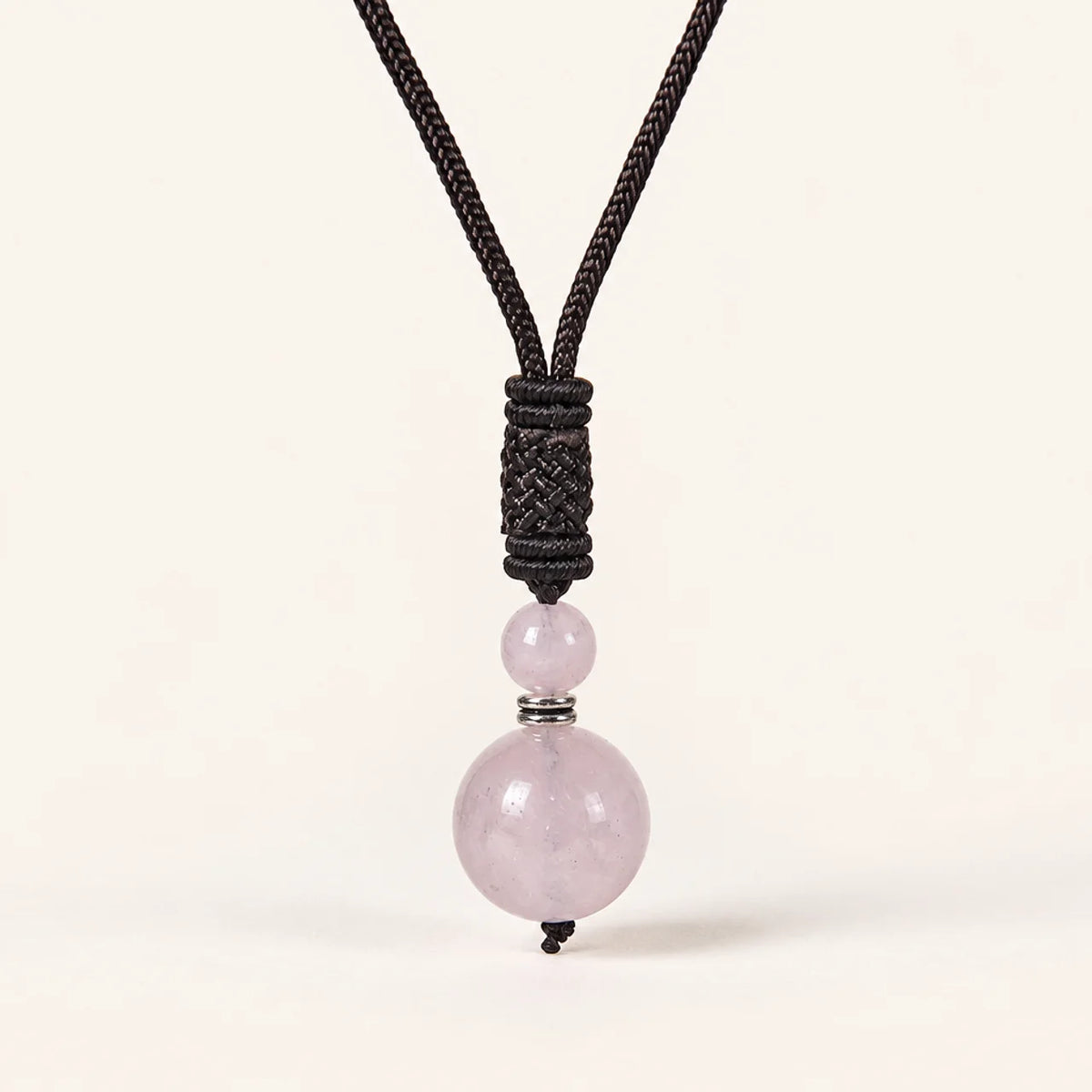 Pärlhalsband med naturlig jade och ädelstenar