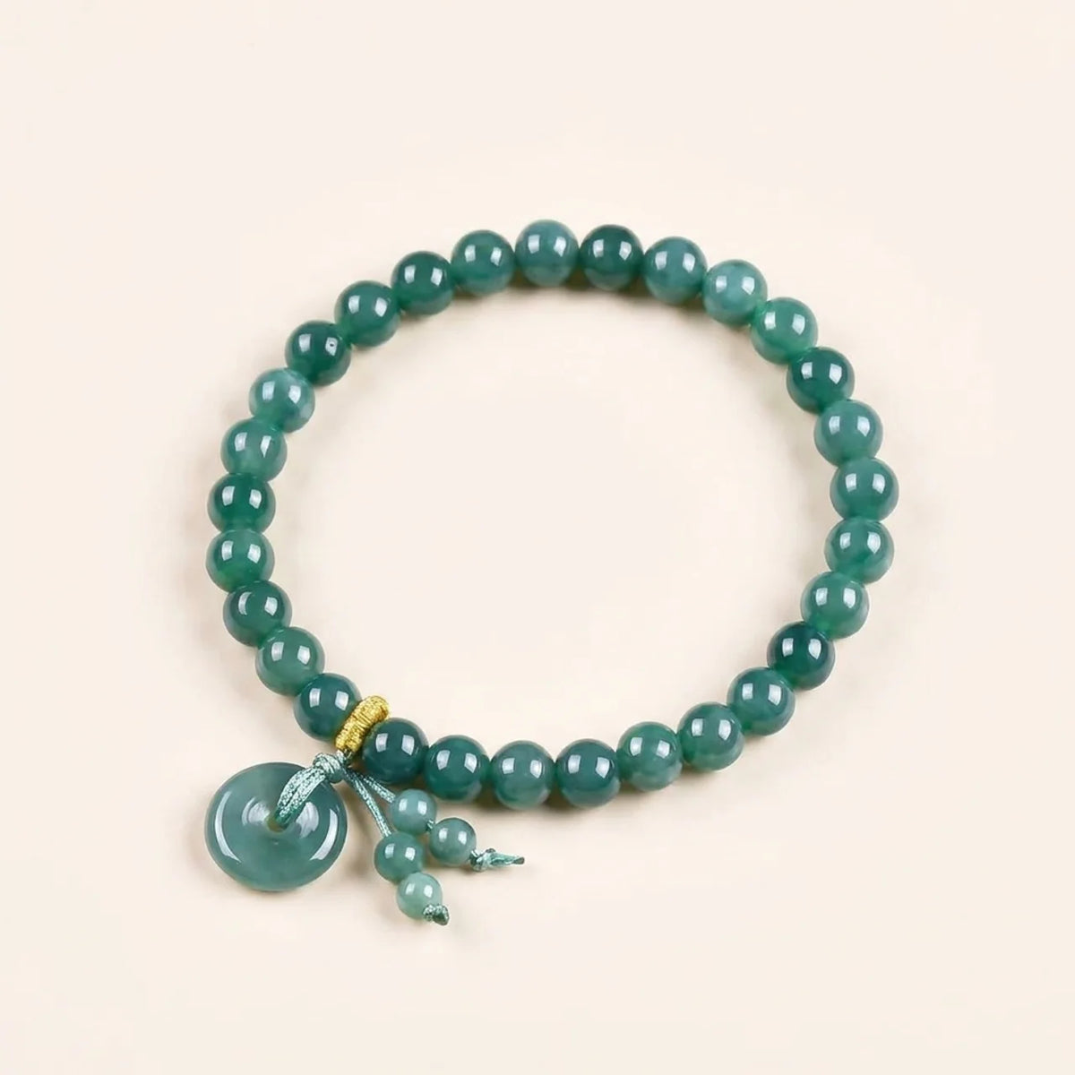 Natural Jade Safety Buckle Bracelet
