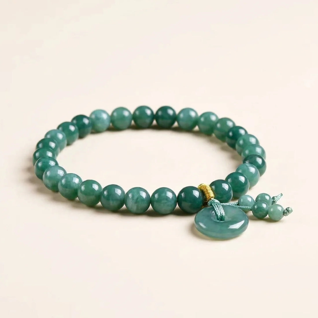 Natural Jade Safety Buckle Bracelet