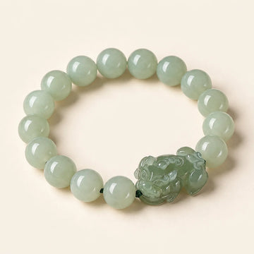 Natural Khotan Jade Pixiu Bracelet