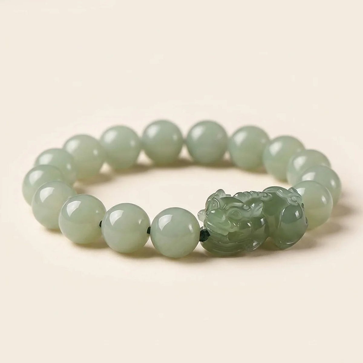 Natural Khotan Jade Pixiu Bracelet