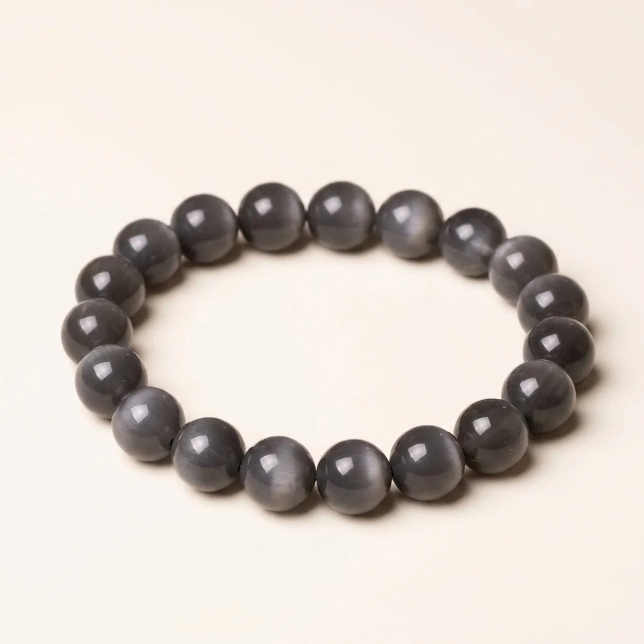Natural Moonstone Beaded Bracelet