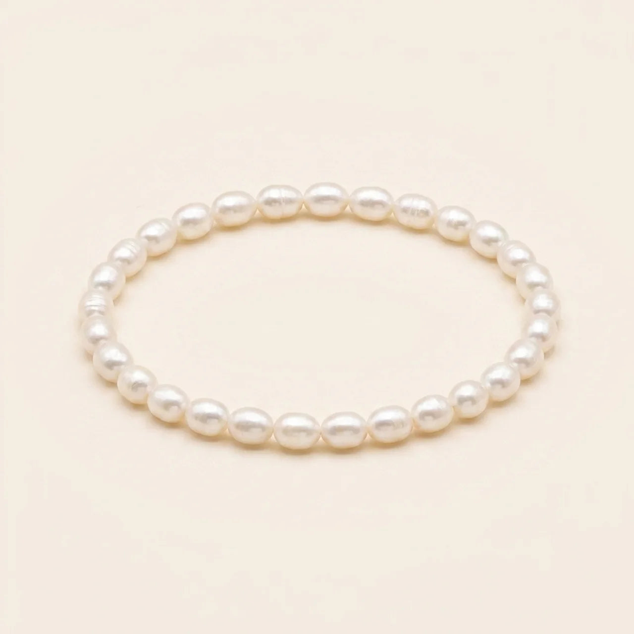 Natural Pearl Beaded Bracelet