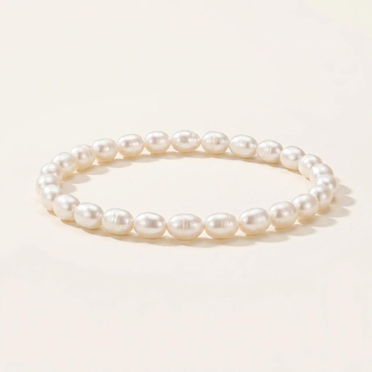 Natural Pearl Beaded Bracelet