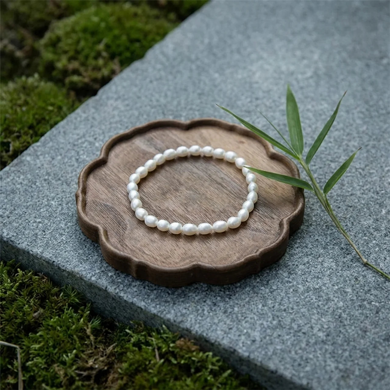 Natural Pearl Beaded Bracelet